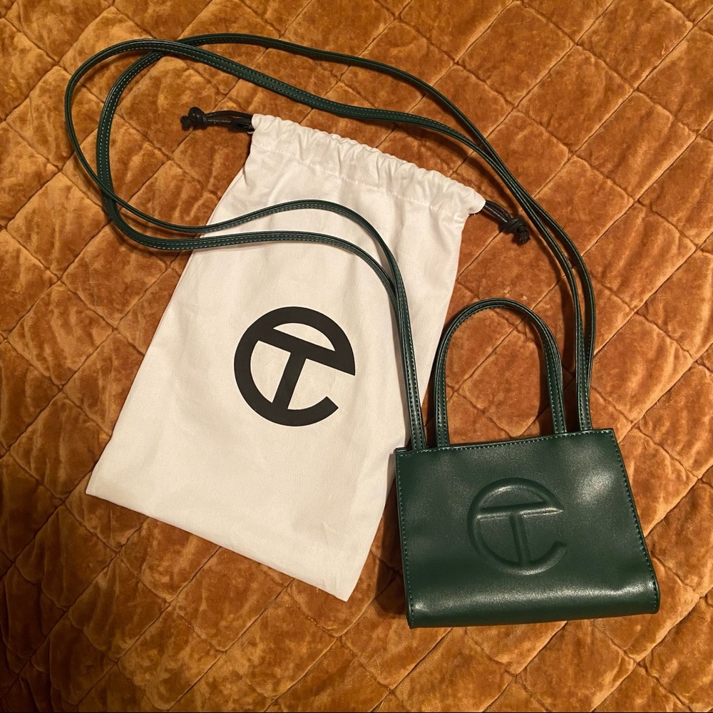 Small Dark Olive Telfar Bag